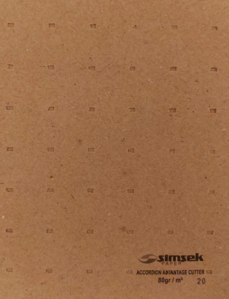 Accordion advantage cutter (80gr m²)