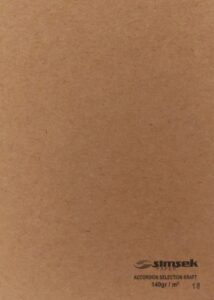 Accordion Selection Kraft (140gr m²)