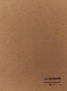 Accordion Selection Kraft (60gr m²)