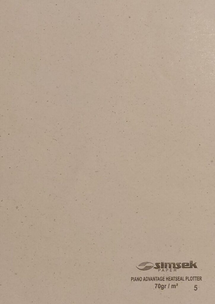 Piano advantage heatseal plotter (70gr m²)